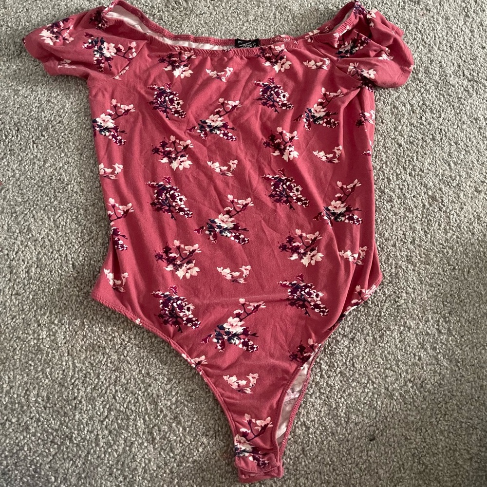 Flower bodysuit